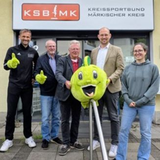 Foto mit der AOK