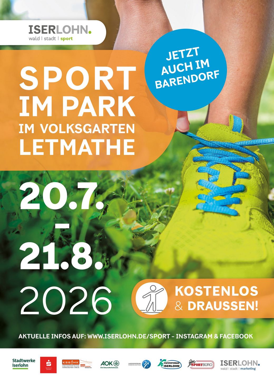 Sport im Park Plakat Iserlohn